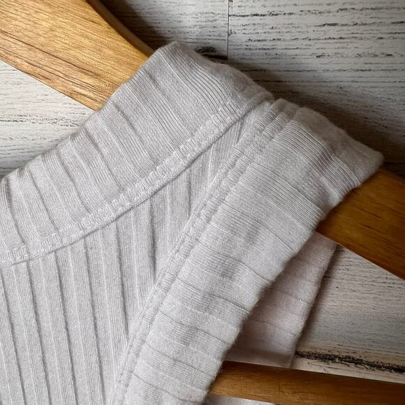 Free People FP Movement Top Womens Size S/P White Wide Ribbed Tank Summer - Picture 13 of 16